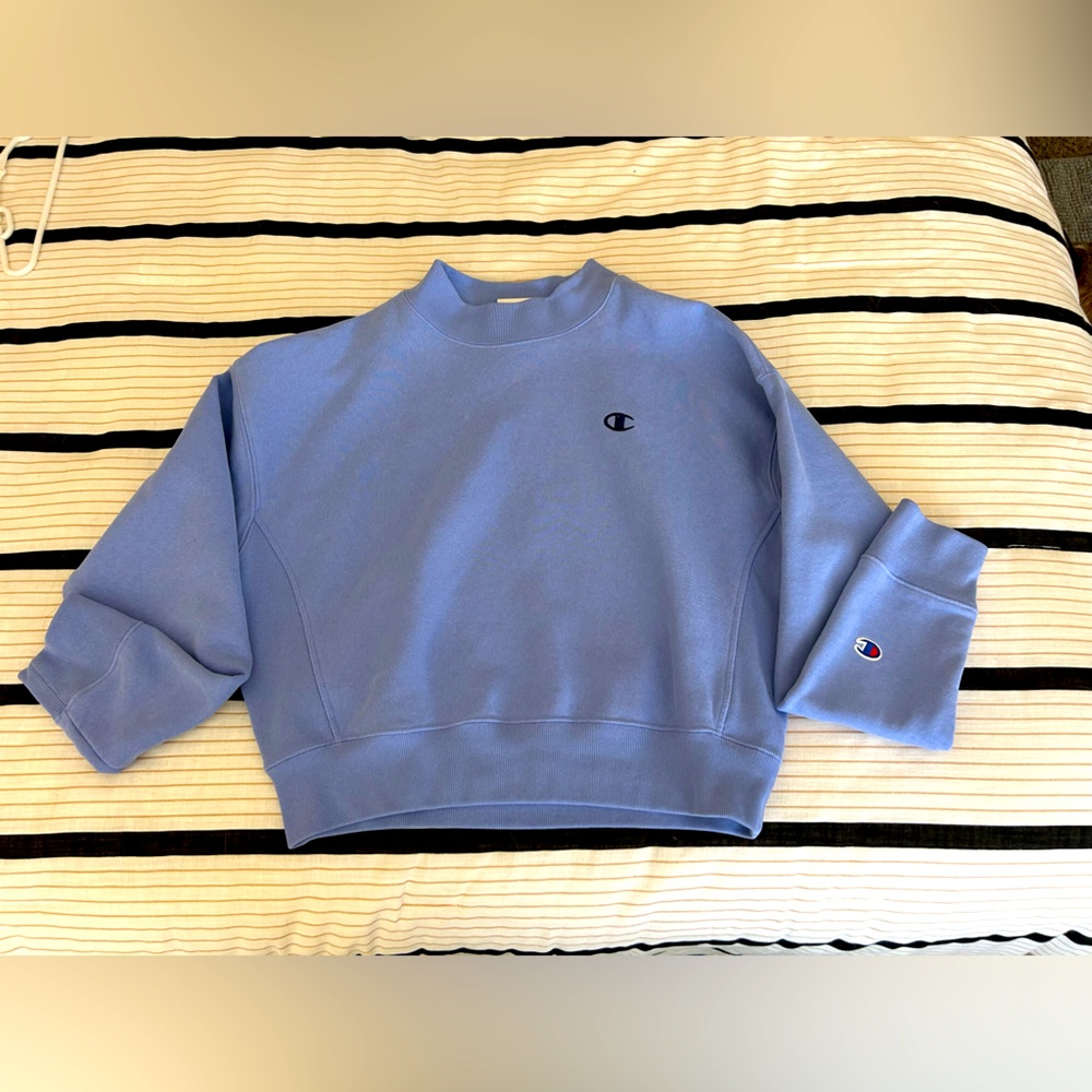 Champion Blue Crew Neck Sweater